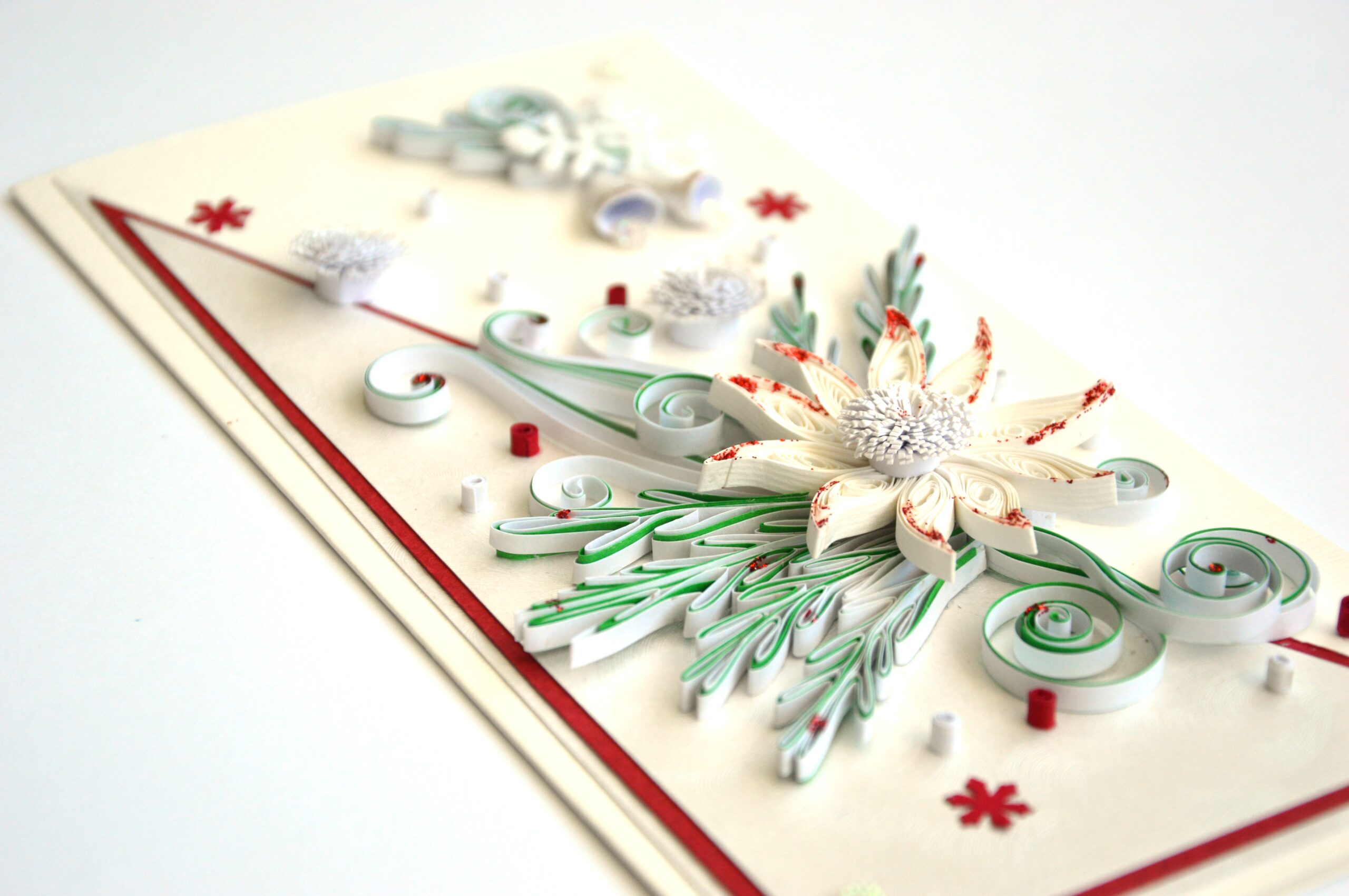 quilling christmas card