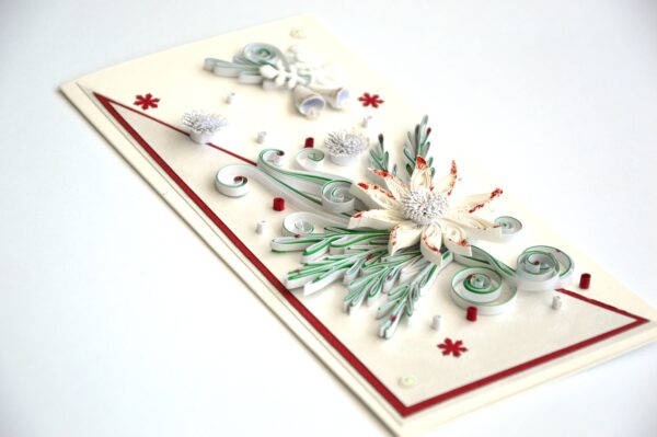 quilling christmas card