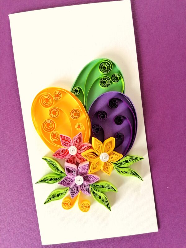 Easter Quilling card