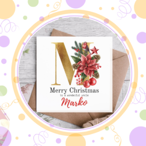 Printed Christmas cards