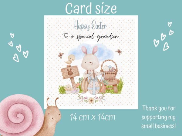 Grandson Easter Card