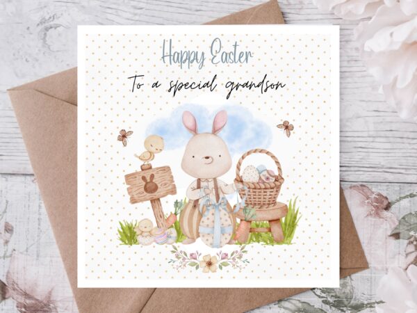 Grandson Easter Card